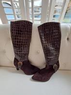 Peter Kaiser laars bruin maat 37,5 hoge hak, Kleding | Dames, Schoenen, Ophalen of Verzenden, Zo goed als nieuw, Bruin, Hoge laarzen