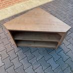 Hoekkast tv-kast eiken fineer. Top kwaliteit 4x voorraad, Ophalen, 100 tot 150 cm, Eikenhout, Zo goed als nieuw