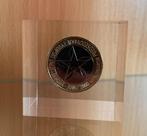 3 Euro Slovenië 2008 UNC (EU Voorzitterschap) in acryl kubus, Verzenden, Slovenië, Overige waardes, Losse munt
