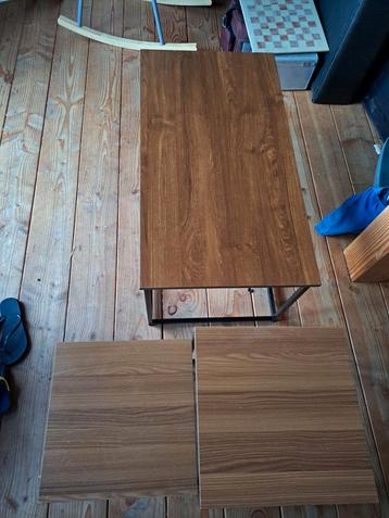Salontafel set met 2 bijzettafels beschikbaar voor biedingen