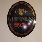 Emaille reclamebord Guinness, Verzamelen, Biermerken, Ophalen, Gebruikt, Reclamebord, Plaat of Schild, Overige merken