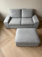 IKEA Kivik 2-zits bank en poef., Ophalen, Gebruikt, 150 tot 200 cm, Tweepersoons