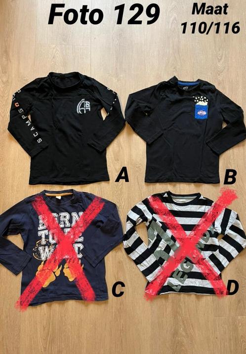 Longsleeve jongen maat 110 / 116 Zgan  *foto 129*, Kinderen en Baby's, Kinderkleding | Maat 110, Zo goed als nieuw, Jongen, Shirt of Longsleeve