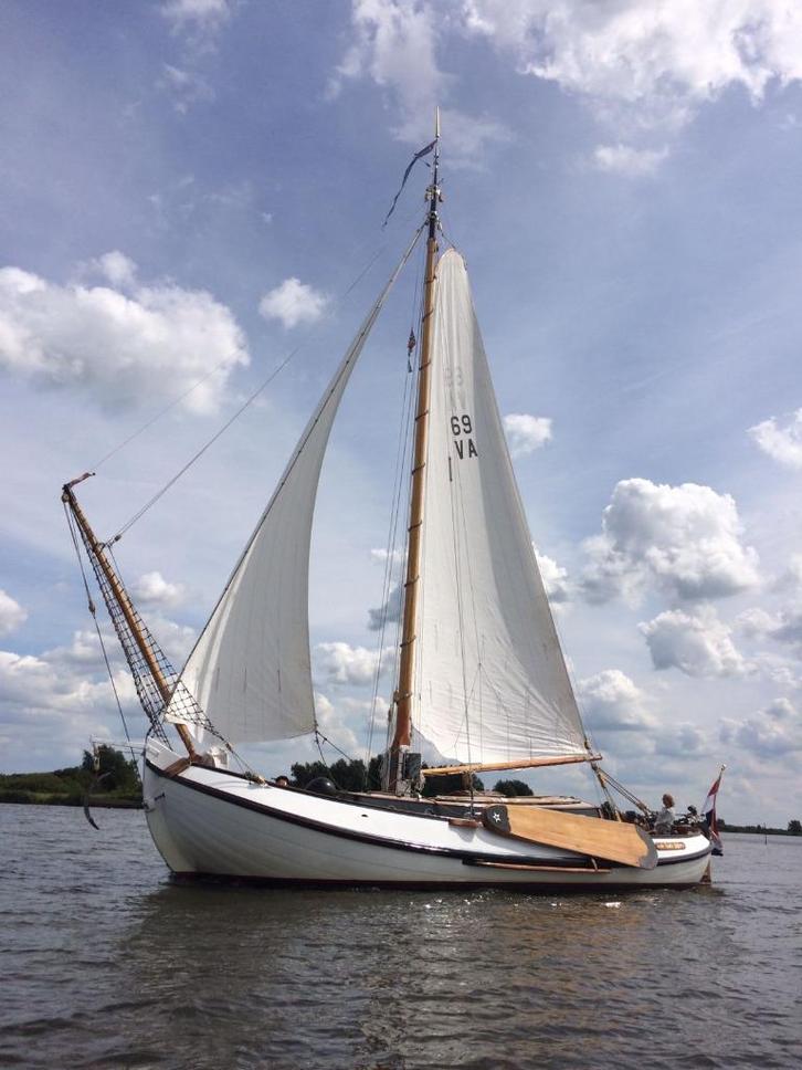 Lemsteraak - Blom - 12.60m (1976), Watersport en Boten, Platbodems, Gebruikt, 12 meter of meer, Staal, Diesel, Ophalen