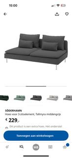 Soderhamn Ikea hoes 3-zit Tallmyra, Huis en Inrichting, Banken | Bankstellen, Ophalen of Verzenden, Zo goed als nieuw, 75 tot 100 cm