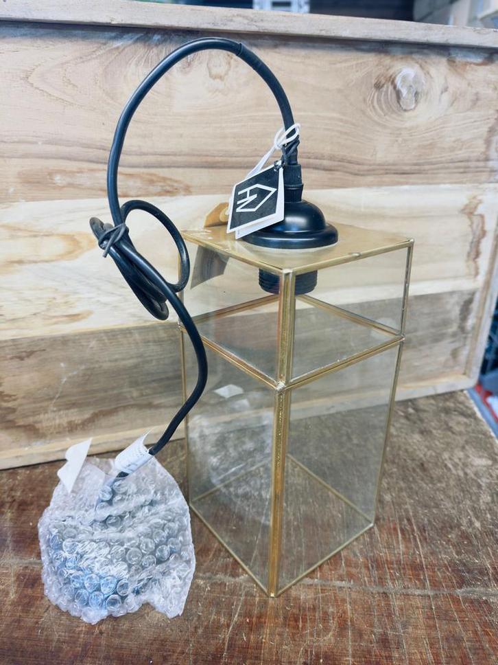Gouden Hanglamp - Stijlvol & Elegant, Huis en Inrichting, Lampen | Hanglampen, Nieuw, Minder dan 50 cm, Metaal, Ophalen of Verzenden