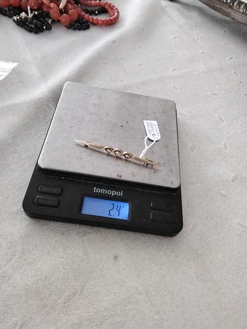 Goude spelt 14krt met meesterteken gekeurd, 6,5 cm ., Witgoed en Apparatuur, Weegschalen, Zo goed als nieuw, Ophalen of Verzenden