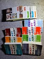 Collectie 'Wat, Wie, Waar?' Jaarboeken 1964-1975, Ophalen of Verzenden, Gelezen, Diverse, Catalogus