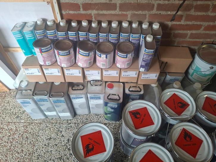 sikkens grondlak,lak en div, Doe-het-zelf en Verbouw, Verf, Beits en Lak, Nieuw, Lak, 20 liter of meer, Overige kleuren, Ophalen