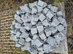 Portugees Graniet Grijs kinderkoppen 8x10 cm, Tuin en Terras, Grind, Keien en Split, Ophalen, Graniet, Nieuw, Kei