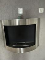 Bio-ethanol kachel/haard rvs, Huis en Inrichting, Haarden, Ophalen, Gebruikt, Hangende haard, Overige soorten