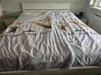 Twee persoonsbed, Ophalen, Wit, Tweepersoons, Zo goed als nieuw