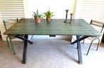 mooie groene terras tuintafel, Ophalen, Gebruikt, ?, Rechthoekig