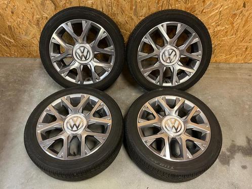 Mooie VW UP 16” wielen met goed profiel | Originele set, Auto-onderdelen, Banden en Velgen, Banden en Velgen, Zomerbanden, 16 inch