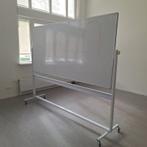 Whiteboard verrijdbaar 207x250x68 cm - bord zelf 120x240 cm, Diversen, Schoolborden, Ophalen, Gebruikt, Whiteboard