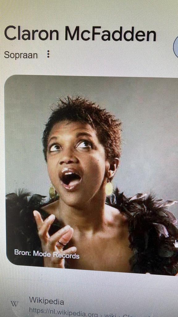 CLARON MCFADDEN  in Flamma  Nicholas LENS, Cd's en Dvd's, Cd's | Klassiek, Ophalen of Verzenden