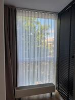 Waveplooi vitrage wit, Huis en Inrichting, Stoffering | Gordijnen en Lamellen, Ophalen of Verzenden, Wit