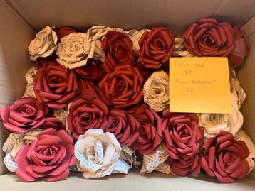 Papieren Rozen bruiloft Decoratie beschikbaar voor biedingen