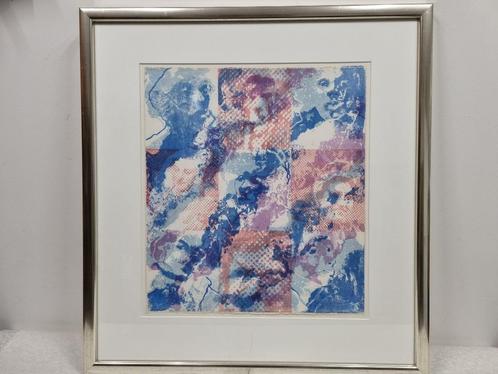 Paul Smulders - Faces Blue, Antiek en Kunst, Kunst | Litho's en Zeefdrukken, Ophalen