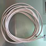 2 COAX-kabels van Hirschmann, Ophalen of Verzenden, Zo goed als nieuw, 5 tot 10 meter, Coaxiale kabel