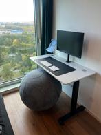 Fruscle ergonomische zitbal / balstoel (75cm), Huis en Inrichting, Bureaustoelen, Balstoel, Blauw, Ophalen of Verzenden, Zo goed als nieuw