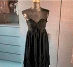 Nieuw zwart strapless jurkje maat S/XS, Zwart, Ophalen of Verzenden, Zo goed als nieuw, Maat 36 (S)