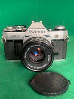 Canon AE-1 met FD 50mm 1.8 - Goede Conditie, Ophalen of Verzenden, Gebruikt, Spiegelreflex, Canon