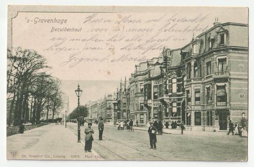 Den Haag / 's-Gravenhage Bezuidenhout 1906 oude ansichtkaart, Verzamelen, Ansichtkaarten | Nederland, Gelopen, Zuid-Holland, Voor 1920