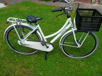 Gazelle Puur NL transportfiets wit dames 3v 28 inch 49 cm beschikbaar voor biedingen
