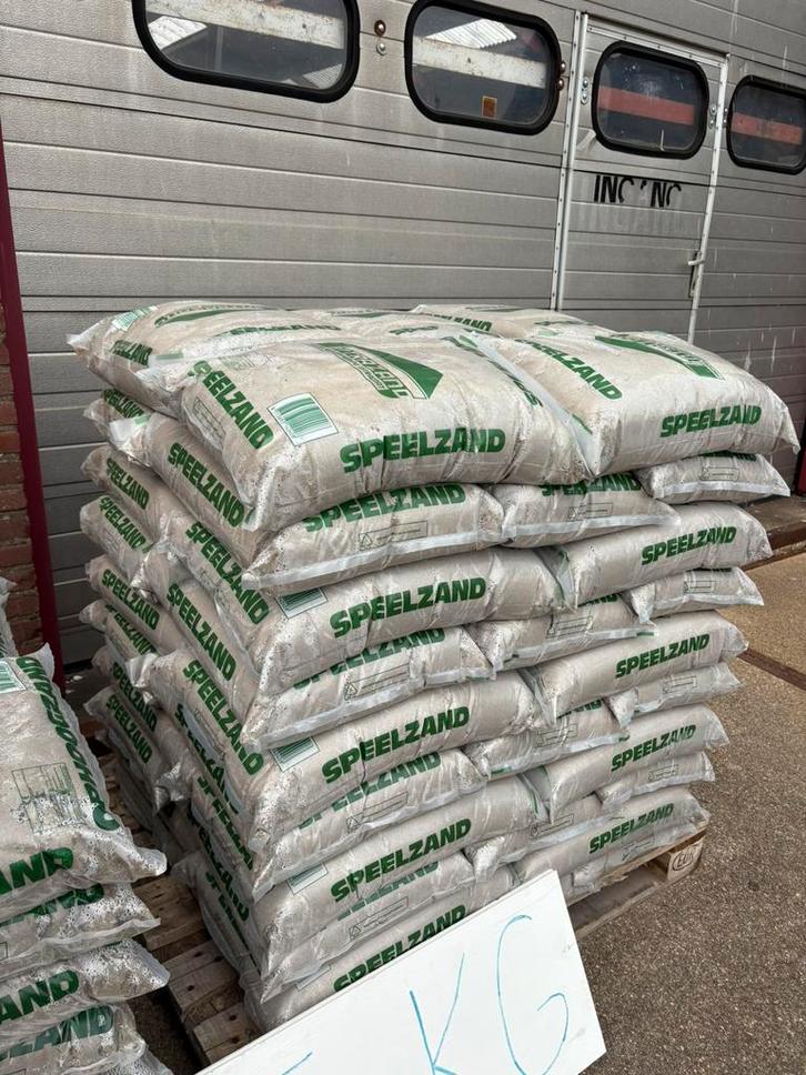 UITVERKOOP ZAND EN GRIND ZAKKEN, Tuin en Terras, Zand, Nieuw, Ophalen