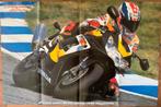 Super poster 1999 Honda Fireblade en Maurice Bolwerk, Verzenden, Zo goed als nieuw, Motoren