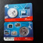 Coincard  Jeugdjournaal Vijfje, Ophalen of Verzenden, Koningin Beatrix, Euro's