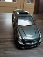 AutoArt Cadillac CTS-V (Laguna Grey) grijs, Hobby en Vrije tijd, Modelauto's | 1:18, Ophalen of Verzenden, Zo goed als nieuw, Autoart