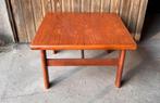 Vintage teak S Burchhardt Nielsen Denemarken salontafel, Ophalen of Verzenden