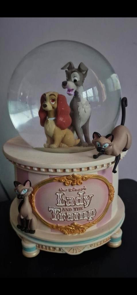 Lady en de Vagebond Sneeuwbol - Bella Notte, Verzamelen, Disney, Nieuw, Ophalen of Verzenden