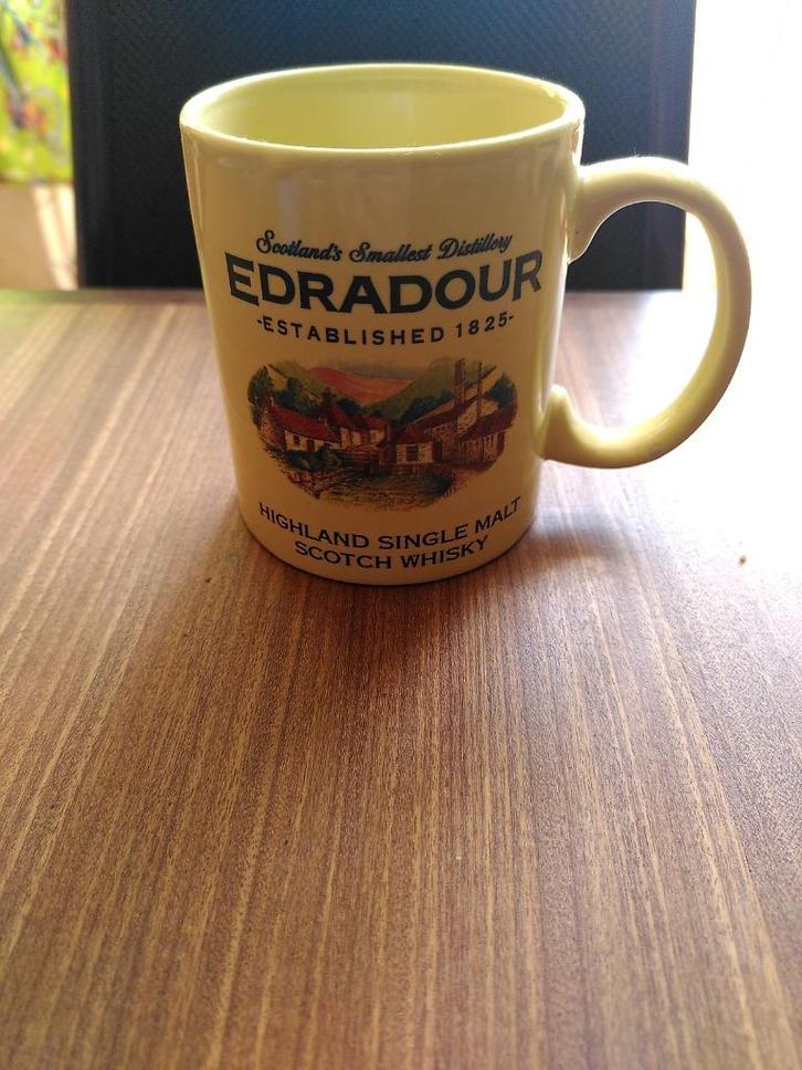 Whisky mok Edradour, Verzamelen, Merken en Reclamevoorwerpen, Zo goed als nieuw, Gebruiksvoorwerp, Ophalen of Verzenden