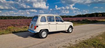 Klassieke Renault 4 R4 1986 ivoorwit 1.1 GTL beschikbaar voor biedingen