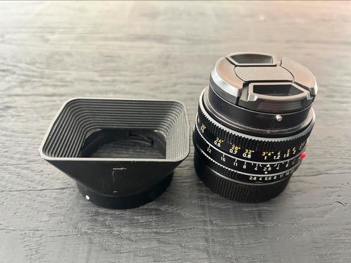 Leica Elmarit-R 28mm 2.8, Audio, Tv en Foto, Fotografie | Lenzen en Objectieven, Gebruikt, Groothoeklens, Ophalen of Verzenden
