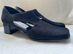 Faux suède stretch zwarte pumps / zomerschoenen - maat 38, Pumps, Nice-2-Wear, Zwart, Ophalen of Verzenden