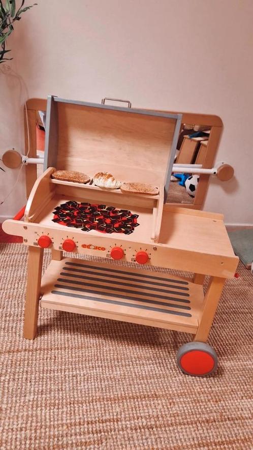 KINDEROPVANG  educo barbeque voor kinderen, Kinderen en Baby's, Speelgoed | Houten speelgoed, Zo goed als nieuw, Overige typen