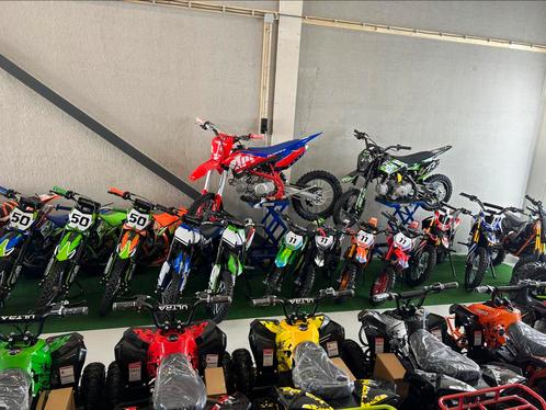 Nieuwe elektrische en benzine quad of crossmotor v, Kinderen en Baby's, Speelgoed | Buiten | Actiespeelgoed, Nieuw, Ophalen