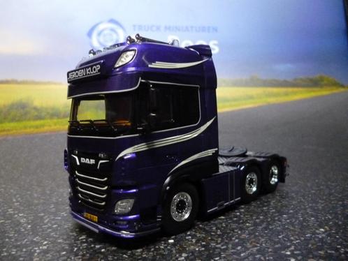 WSI DAF XF 106 Jeroen klop met certificaat, Hobby en Vrije tijd, Modelauto's | 1:50, Nieuw, Bus of Vrachtwagen, Wsi, Ophalen of Verzenden
