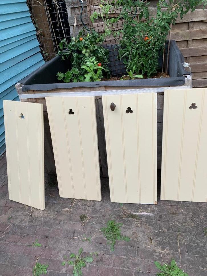 GRATIS plaatmateriaal: ombouw radiator, lambrizering,, Doe-het-zelf en Verbouw, Platen en Panelen, Gebruikt, Overige materialen