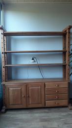 Antieke kaaskast – bruin, 150x50x180 cm, Huis en Inrichting, Ophalen, Gebruikt, 150 tot 200 cm, Eikenhout