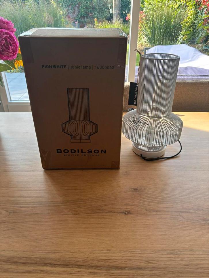 2x Bodilson Pion Tafellampen - Nieuw!, Huis en Inrichting, Lampen | Tafellampen, Nieuw, Minder dan 50 cm, Metaal, Ophalen of Verzenden