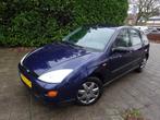 Ford Focus 1.6-16V Ghia MET AIRCO EN APK, 1596 cc, 101 pk, Gebruikt, Blauw