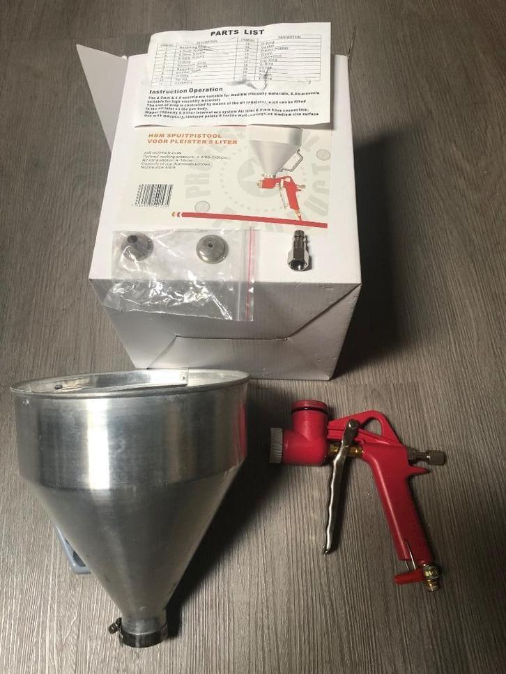 Pleister (stuc) spuit, Hobby en Vrije tijd, Elektronica-componenten, Zo goed als nieuw, Ophalen
