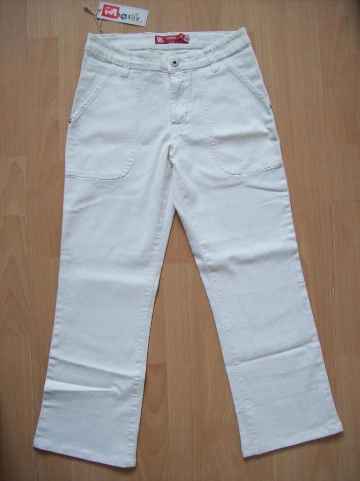 7/8 spijkerbroek broek maat S wit Miss Lily Jeans stretch, Kleding | Dames, Spijkerbroeken en Jeans, Nieuw, Overige jeansmaten