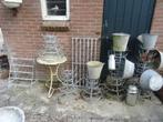 allerlei Franse pinnenrekken wijnflessen droog rekken rekjes, Antiek en Kunst, Curiosa en Brocante, Ophalen