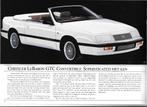 CHRYSLER 1989, Ophalen of Verzenden, Zo goed als nieuw, Overige merken